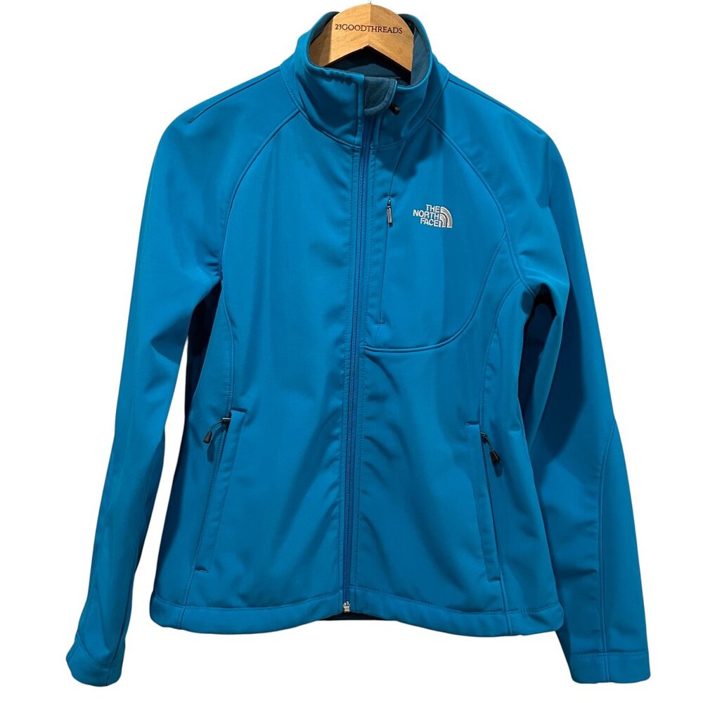 North Face Women's Apex Bionic Soft Shell Jacket,  Bright Blue, M